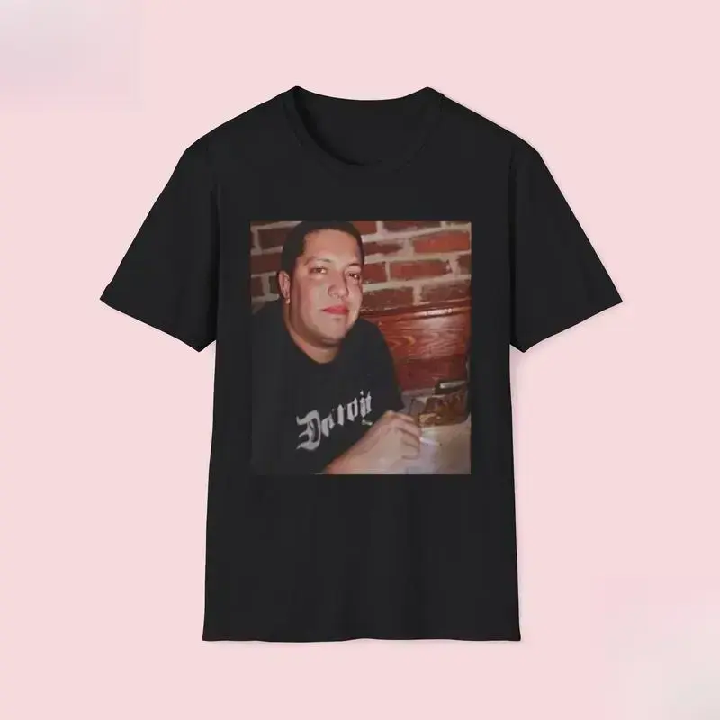 Vintage Sal Vulcano Funny Portrait Impractical Jokers Graphic Tee Back To School Comedy Show Fan Gift Soft Cotton Unisex Crew Neck Short Sleeve Meme Casual Streetwear Black T-Shirt