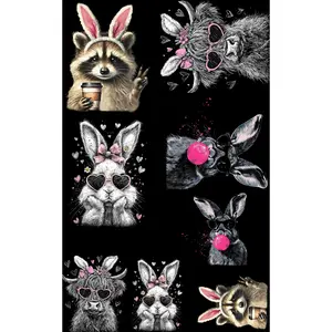EASTER (3) PREMADE GANGSHEET - 22X36 DTF TRANSFERS - DIRECT TO FILM