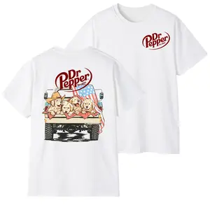 Dogs Beer Dr Pepper 4th Of July T-Shirt, Dr Pepper Beer, Perfect Beer And Dog Tee For Women, For Men