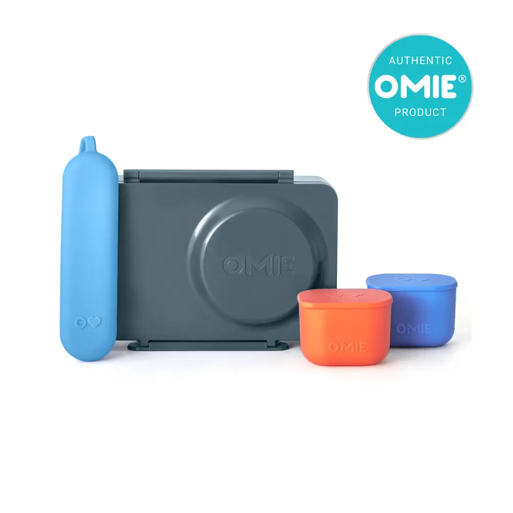Gear UP Bundle - OmieBox UP + 2 Dip Containers + Fork and Spoon Set - TTS Gear UP Bundle - OmieBox UP + 2 Dip Containers + Fork and Spoon Set - TTS