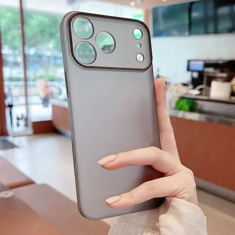 Ultra Thin Matte Hard Translucent Clear Protective Cellphone Phone Case Casing Smartphone Protector for iPhone  17 16 15 14 13 12 11 Pro Max 15 14 Plus Protection Slim Silky Skin Cover Protector Cellphone Phone Accessories