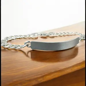Cuban slave bracelet in Mexican silver .925