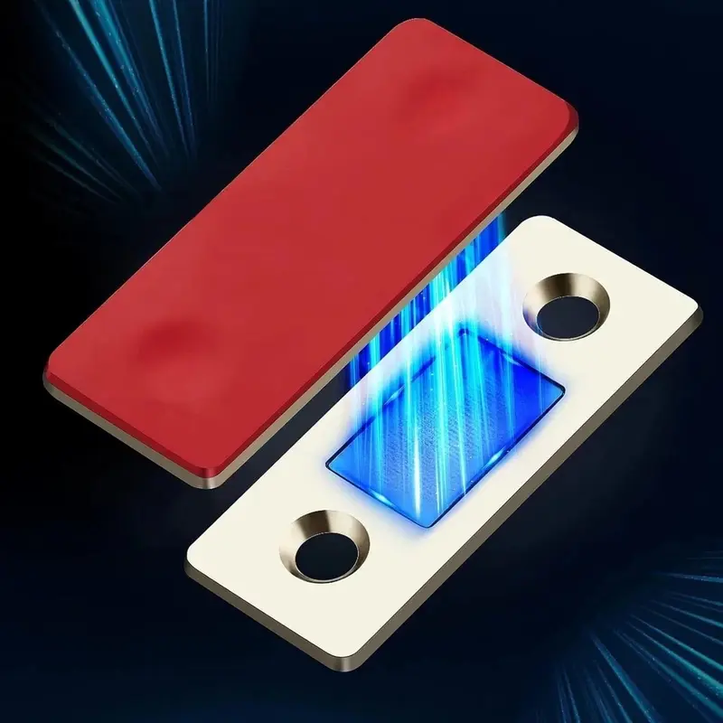 12 Pack Monkey Magnets Ultra-Thin Magnetic Plates with 2 Installation Methods Screw On or Stick with Adhesive AS-SEEN-ON-TV