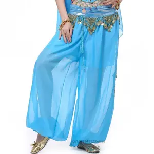 New belly dance ring lantern pants with tassel belt accessories, suitable for women's belly dance performance group dance pants