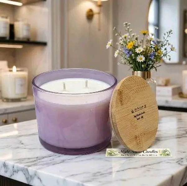 Sweet Dreams Luxury Soy Candle – Long-Lasting Scented Option for Bedroom Relaxation and Natural Stress Relief