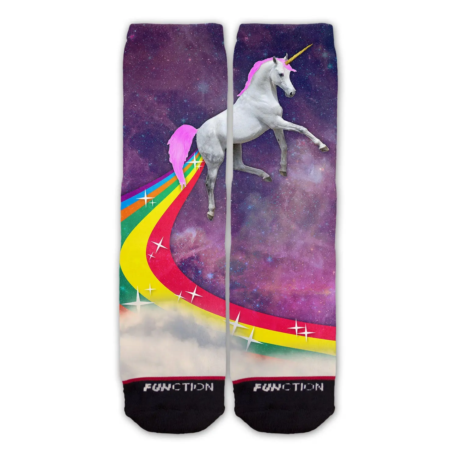 Function - Rainbow Farting Unicorn Fashion Socks