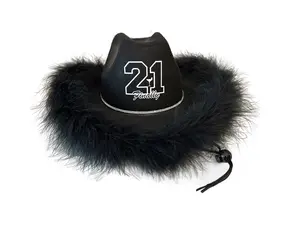 Finally 21 Cowgirl Hat, 21st Birthday cowboy hat