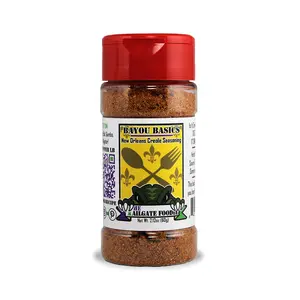 Bayou Basics New Orleans Creole Seasoning | The Tailgate Foodie | Bold, Zesty Creole Blend for Chicken, Seafood & More | Bring a Taste of NOLA to Your Grill
