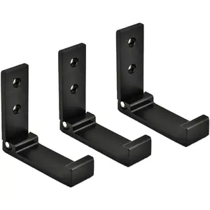 Alloy Folding Clothes Hook Coat Rack Single Hook Foldable Wall Mounted Set of 3