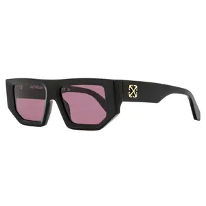 Off-White Rectangular Vancouver Sunglasses OERI13F 1028 Black 53mm