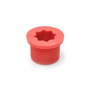 EZ Parts - EZ Cap Red Threaded Plug