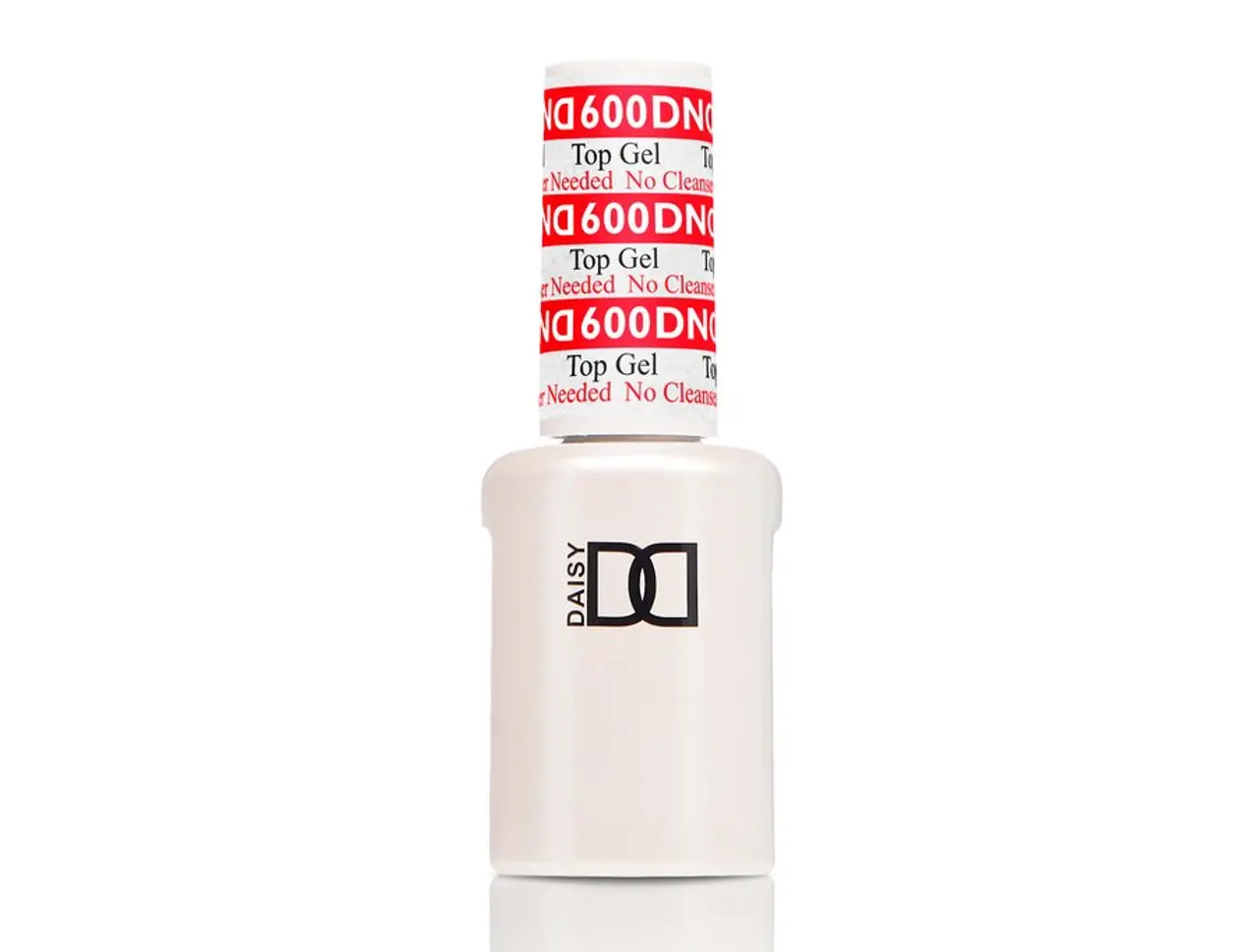 DAISY DND No Cleanse Gel Topcoat (0.5oz, Model 600) - Nail Care Single Item, No Cleansing Needed, for Nail Art Manicure Supplies, No Cleanse Needed, Nail Supplies, Gel Nails At Home