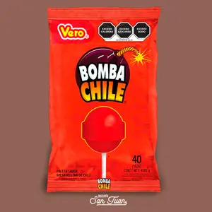 PALETA BOMBA CHILE
