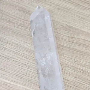 Clear Quartz Statement Tower 8 Inches Tall