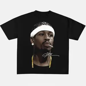 ALLEN IVERSON GRAPHIC Youth/Adult T-SHIRT, Graphic tees, Basketball Fan T-shirts, Sports Lover T-shirts, Cotton Sports Fan Gifts for Men and Women