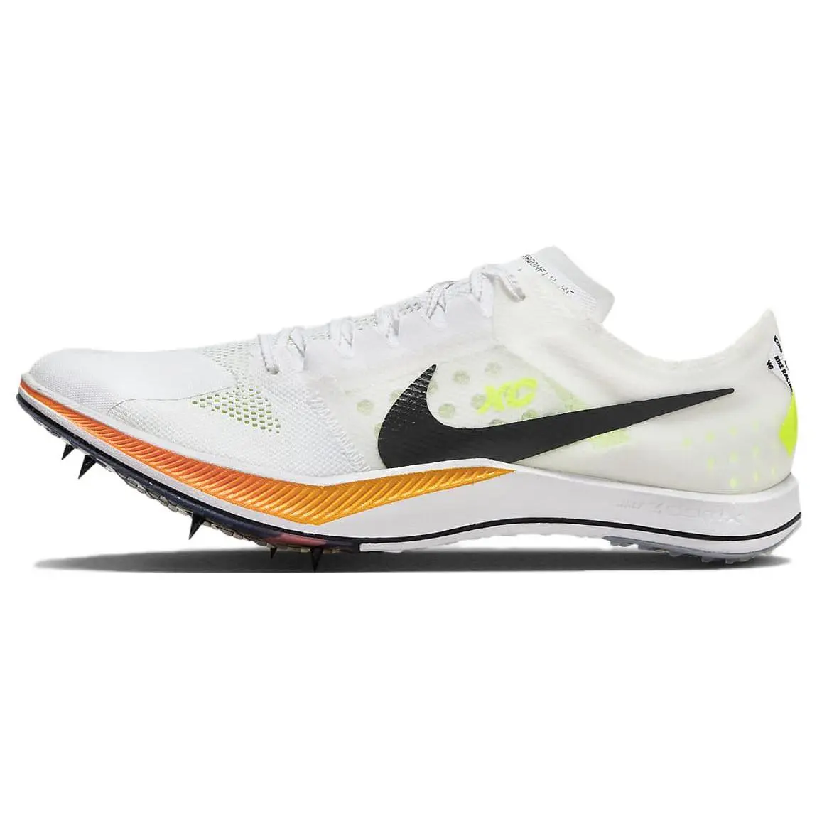 Men's Nike ZoomX Dragonfly XC Laces Casual Trainers - White, Total Orange