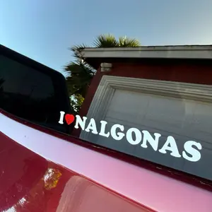 I Heart Nalgonas Window Vinyl Decal Sticker