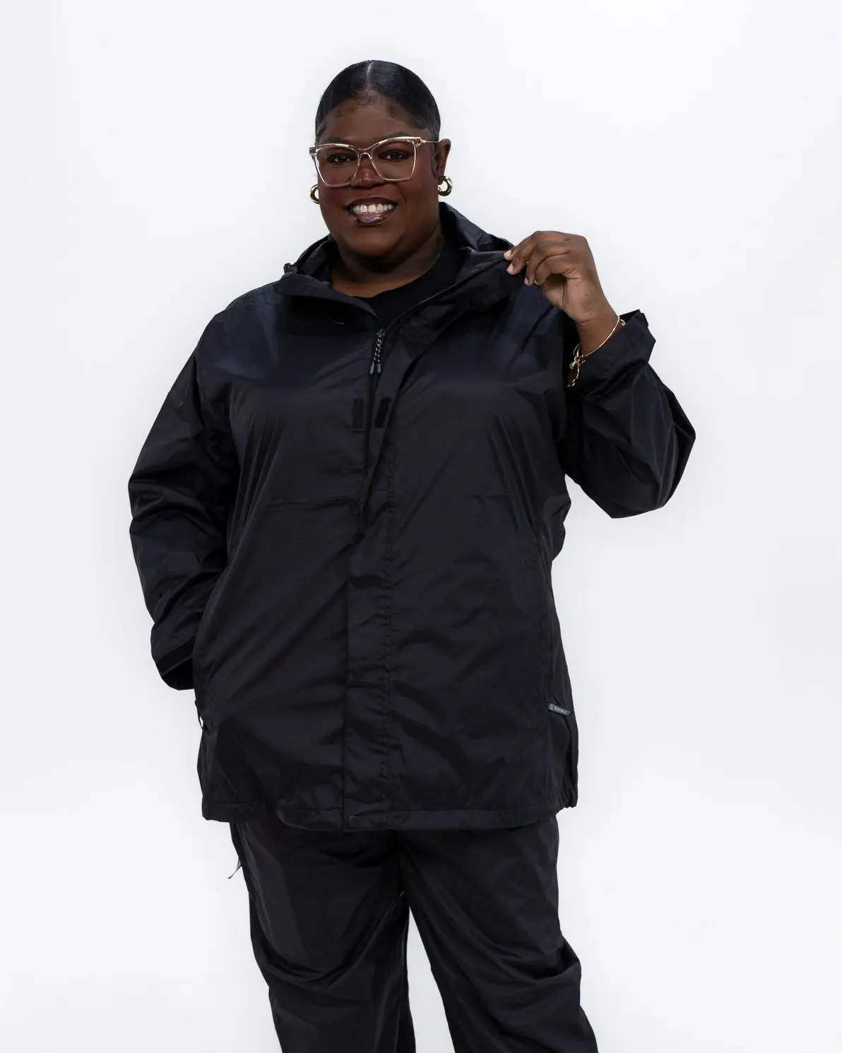 Women's Plus Size Rain Jacket – The POD - Packable, Lightweight, Waterproof, Sizes 1X–6X