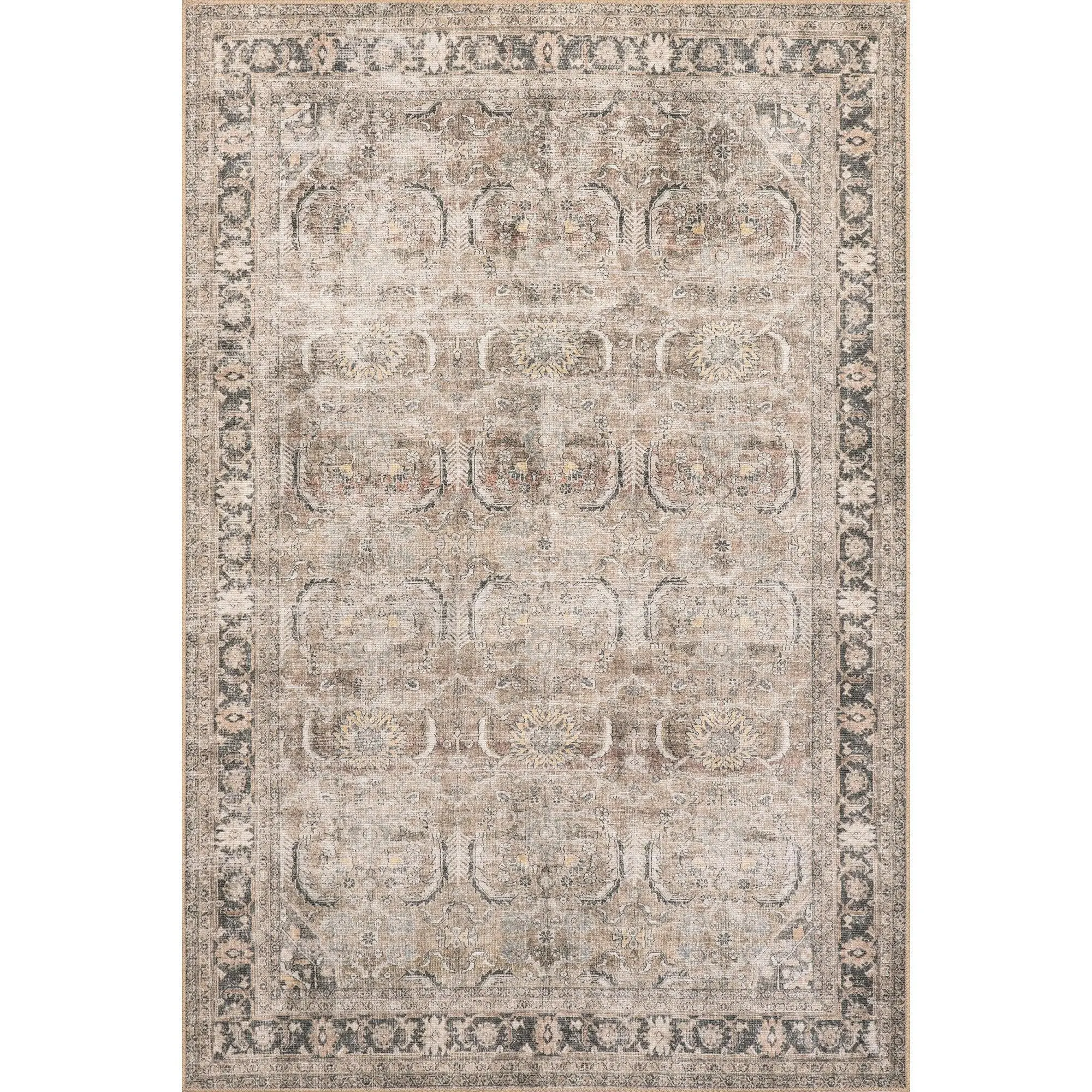 Nuloom Hillstone Collection Traditional Vintage Medallion Area Rug Nuloom Hillstone Collection Traditional Vintage Medallion Area Rug