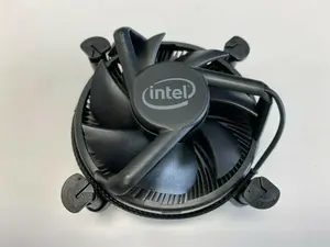 Intel K69237-001/E97379-001/E97378-001 LGA 1200/115X PWM Aluminum Stock Cooler Fan(All-Black) from i9-10900