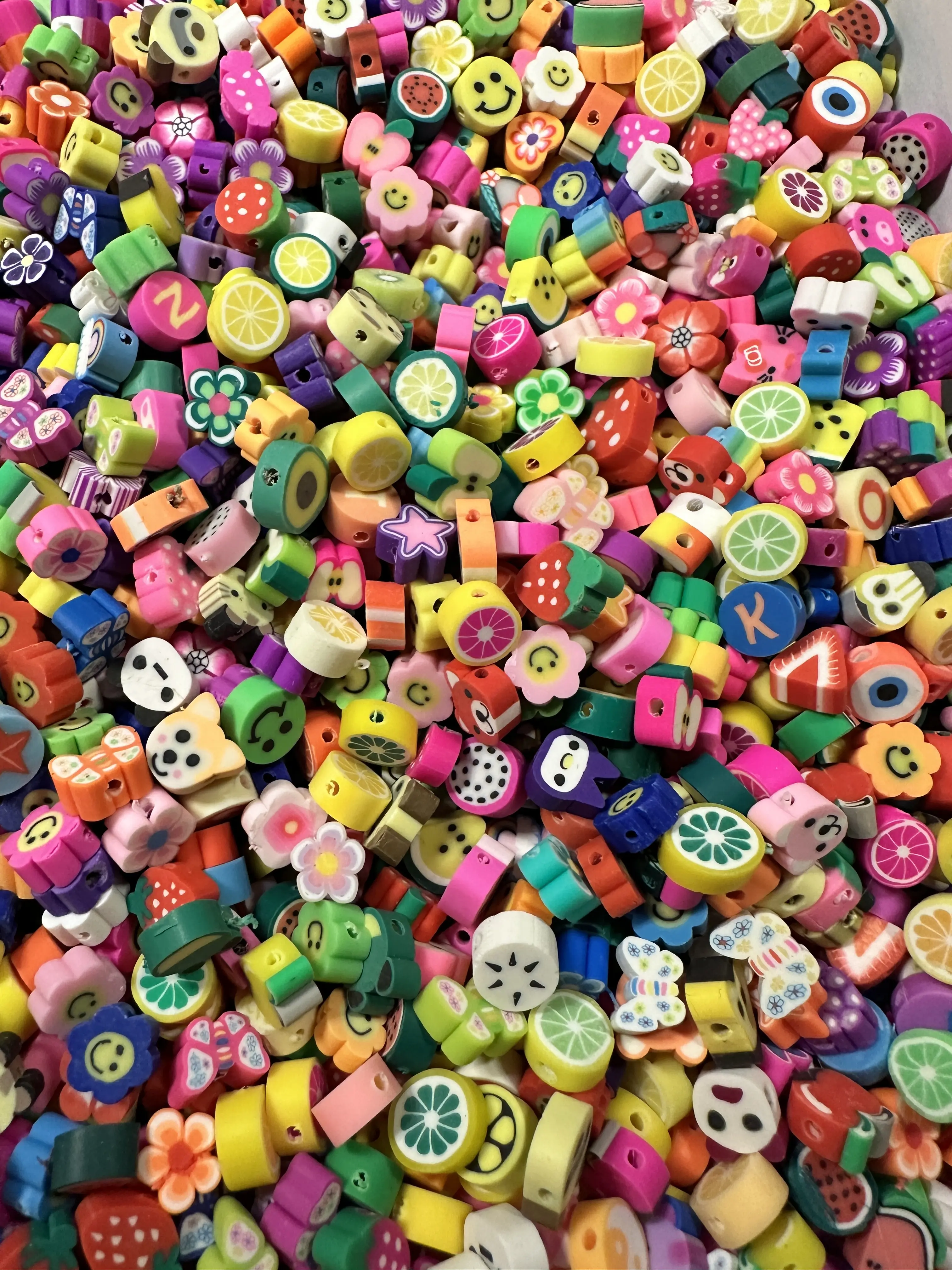 Polymer Clay Beads - Fun Mix