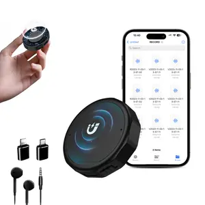 Magnetic Voice Recorder -136GB (9800 Hour) Voice Activated Recorder with DSP4.0 Intelligent Noise Reduction, OTG-Enabled Recording Device, HD Audio Recorder for Interview/Meeting/Lecture