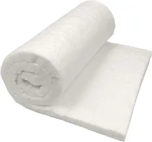Ceramic Fiber Insulation Blanket - 1" Thick x 12" x 24", 2400°F Fireproof Insulation, High Temperature Resistant, Durable for Various Applications