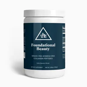Foundational Beauty Grass-Fed Collagen Peptides Supplement