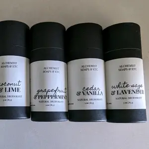 Alchemist Soaps and Etc Natural Deodorant no baking soda no aluminum