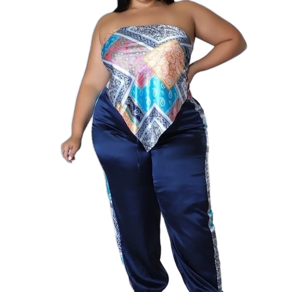 Satin Surprise Pant Set