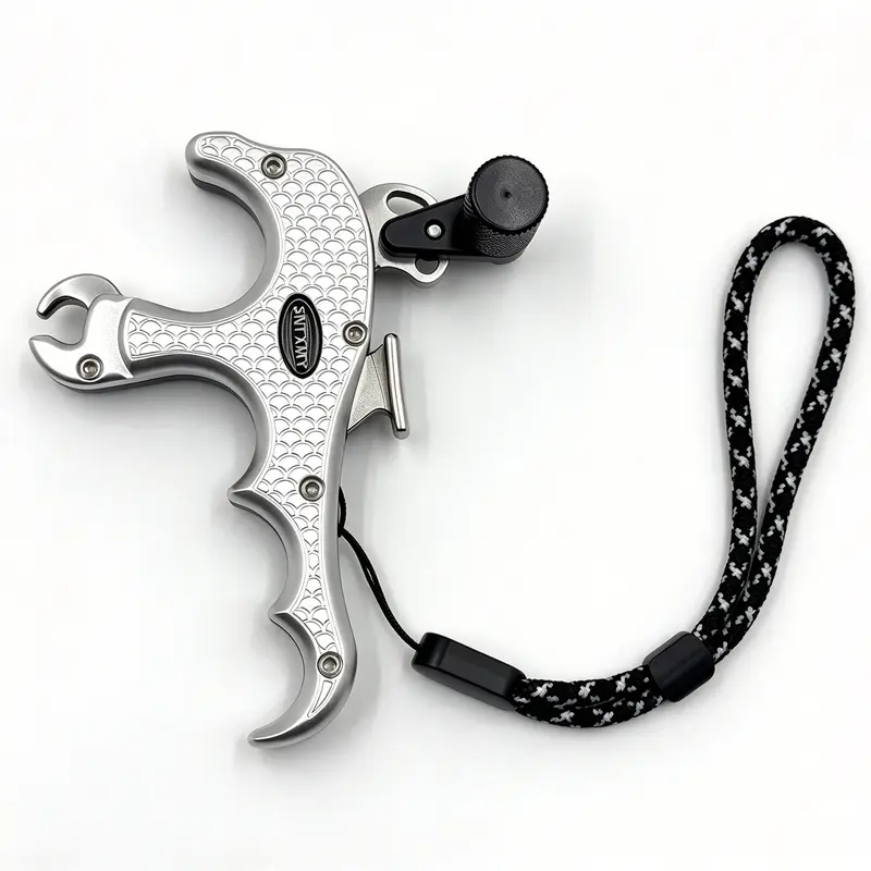 Bow Release for Compound Bow, ,Adjustable Sensitivity Archery Release Hunting Accessory ,360 Rotatable Thumb Release with Adjustment Tool for Precision Shoot.