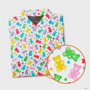 Gummy Bears - Golf Polo Shirt Polo Shirt Golf Luxurious Pattern For Men's, Polo Trend 2026
