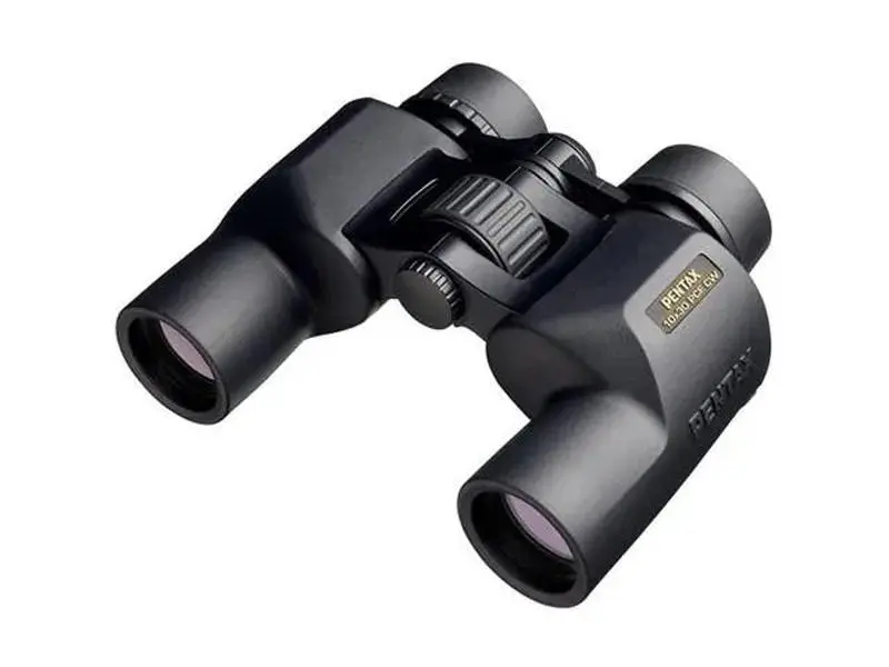 Pentax Ricoh 10x30 PCF CW Binoculars, Fogproof Binoculars with Easy Tracking, Good Contrast, Impact Protection for Concerts, Sports & Outdoor Camping & Hiking, Eye Relief Binoculars, 288' Field Of View