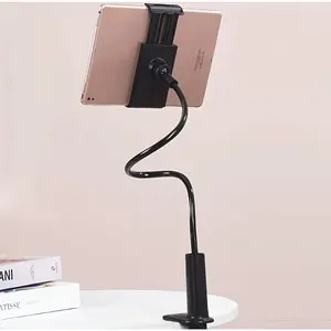 360° Rotatable Phone Holder, Adjustable Desktop Phone & Tablet Holder, Flexible Desktop Lazy Bracket, Desk Smartphone Holder for Bedroom Office Use, Suitable for Mobile Phone and Tablet Devices, Relieve User's Cervical Spine and Hand Fatigue