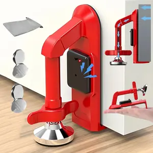 Portable Alarm Door Stopper, Portable Door Jammer, Travel Anti Theft Door Blocker, No Drill Door Stoppers Security for Home, Apartment, Office, Hotel, Travel, Portable Door Lock for Women, Children