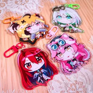 Hololive English Justice Acrylic Keychain
