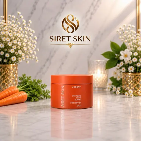 Carrot Pure Body Crème | Deep Moisture & Natural Glow | 200G
