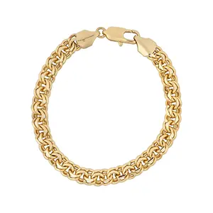 Chinese Link Chain Bracelet - 14K Gold-Plated