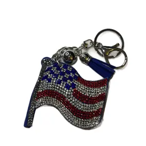 US pride bag charm or keychain