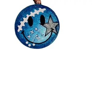 Football Play Smiley Face Freshie Air Freshener - Accessories Scented Handmade carfreshies of tiktok car deodorant