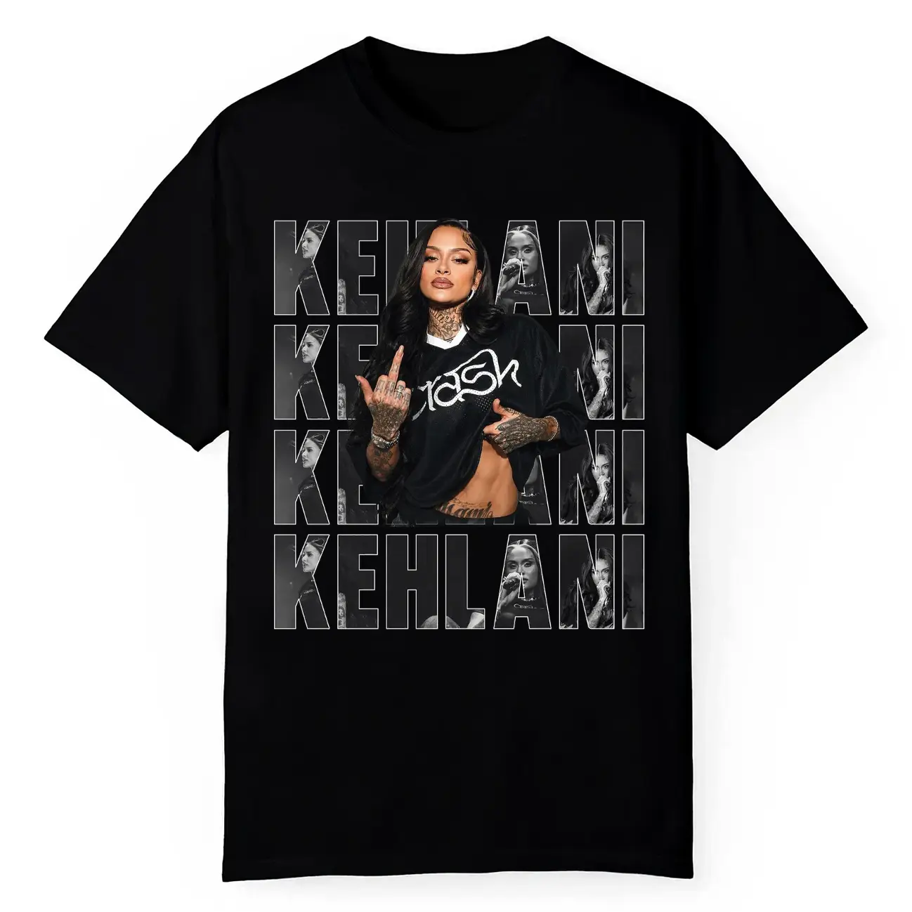 Kehlani World Tour 2026 Vintage Bootleg Graphic Shirt R&B Concert Tee HY6299
