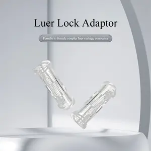 Luer Lock Connector Female-to-Female for transfer 50pcs ,Sterile individual packaging，PP Female Luer Lock
