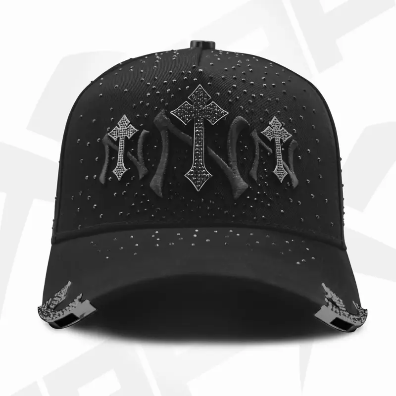 NY Cruces Black Premium Snapback - X Caps