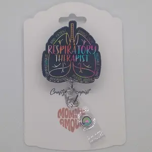 Respiratory Therapist Color Badge Reel