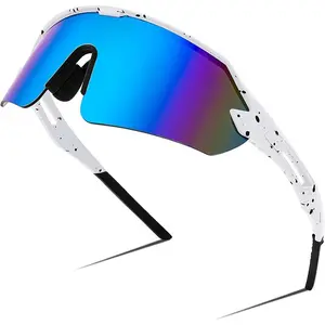 FEISEDY Sports Sunglasses for Men and Women, UV400 Protection Outdoor Cycling Driving Fishing Glasses B2987