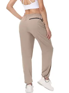 Women’s Hiking Pants – Quick-Dry, Lightweight Athletic Joggers with Elastic Waist and Cargo Pockets for Yoga, Gym, and Lounge Activities