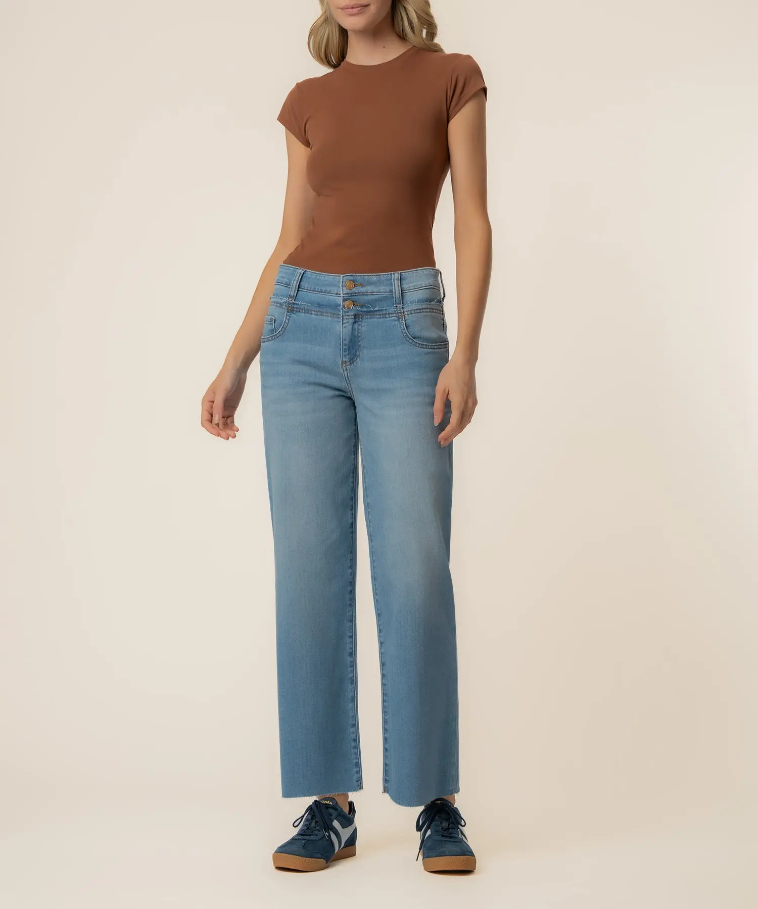 Charlotte High Rise Wide Leg in Unfazed Wash