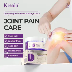 Kreain 10【Free Quantity Matches Your Purchase!】 Rapid Relief Muscle Therapy Gel – Soothes knees effortlessbeauty, lumbar, neck, hands, and feet; contains boswellia, glucosamine, and collagen