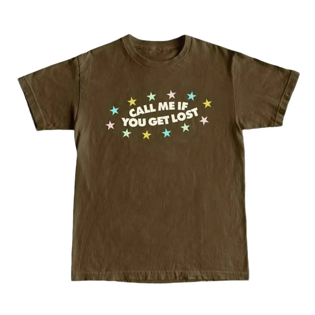Call Me If You Get Lost Graphic T-Shirt, Y2K Aesthetic Streetwear Hip Hop Tee, Vintage Nostalgia Aesthetic Tee