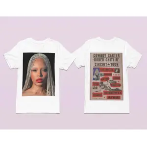 Beyonceee Cowboyy Carter Shirt, Cotton unisex Tshirt, Crew Neck, Size S- 3XL, Menswear Top, Womenswear Top Underwear Streetwear